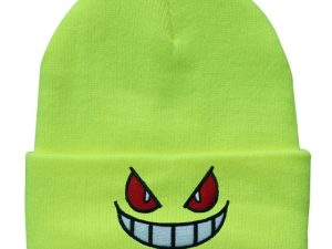 6Colors Pokemon Gengar Kawaii Cartoon Anime Cute Wool Embroidery Knitted Hat Warm Pullover Cap Gifts For 5.jpg 640x640 5