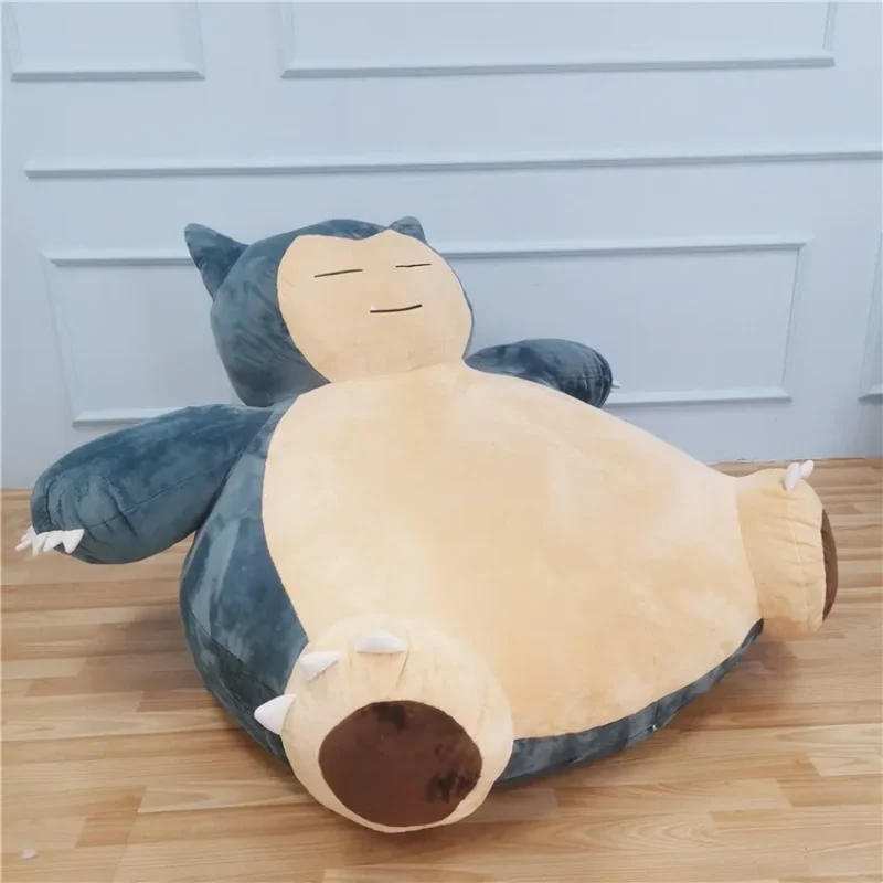 63 Large Size Anime Soft Animal Pokemon Snorlax Doll Plush Toys Pillow Bed Only Cover No 1