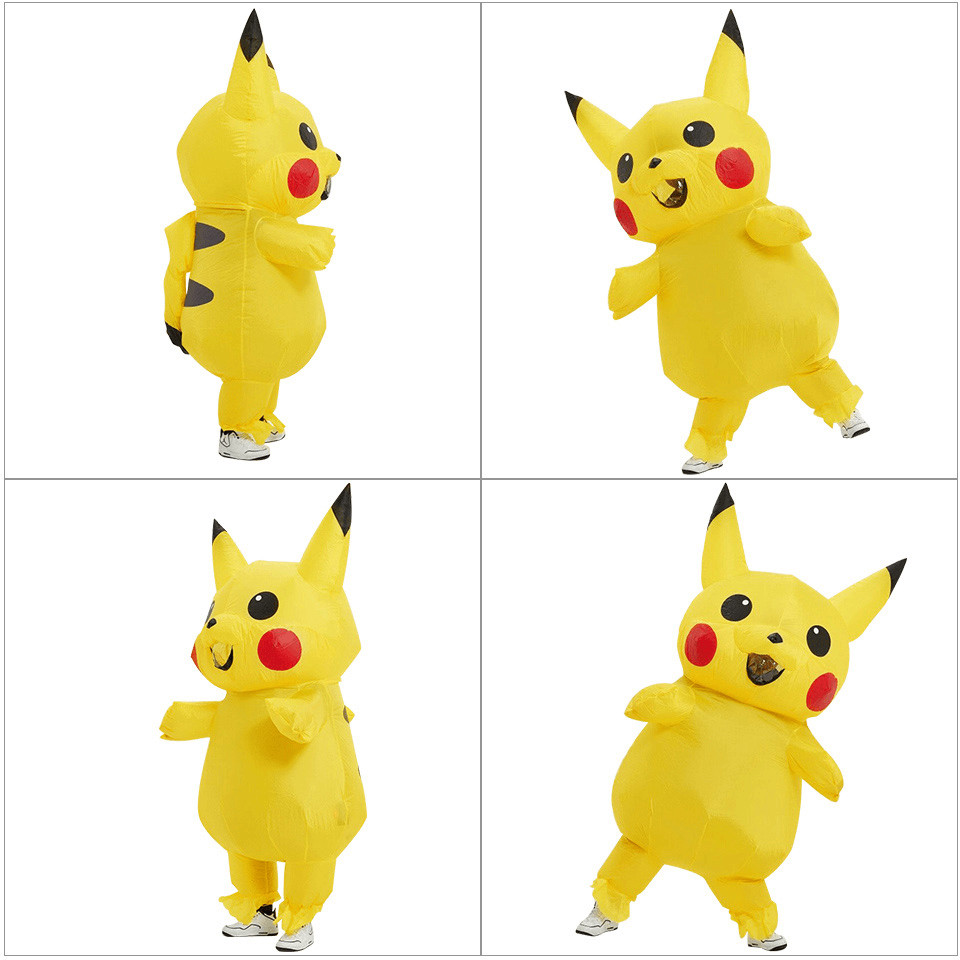 Inflatable Pikachu Costume