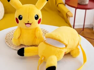 Pokemon Pikachu Plush Backpack Small